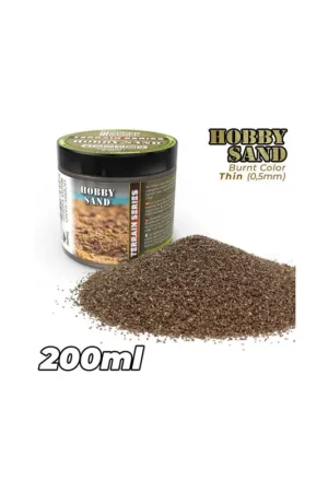 Thin hobby sand - burnt bown 200ml Betaalbaar