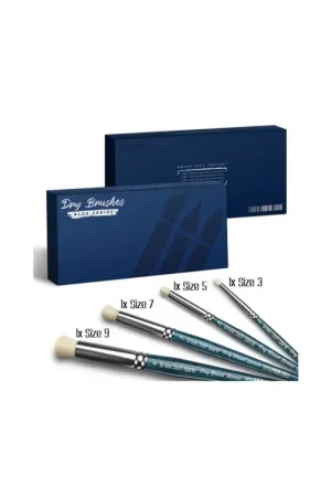 Voordeelprijs Premium dry brush set - blue serie Pincetten