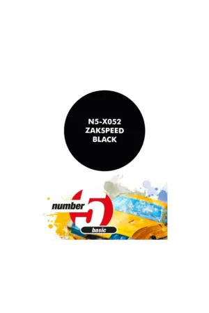 Zakspeed black - 30ml Acrylverf Hoge Kwaliteit