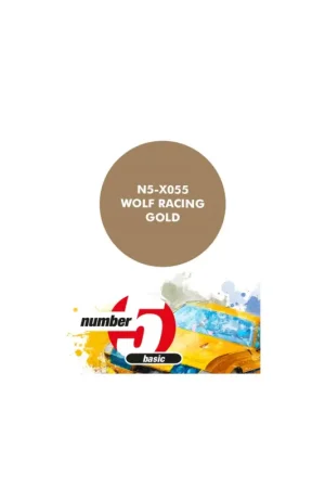 Wolf racing gold - 30ml Acrylverf Direct Beschikbaar
