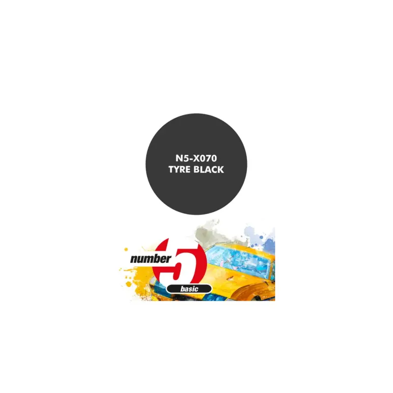 Tyre black - 30ml Acrylverf Populair