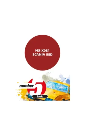 Scania red - 30ml Acrylverf Laatste Kans