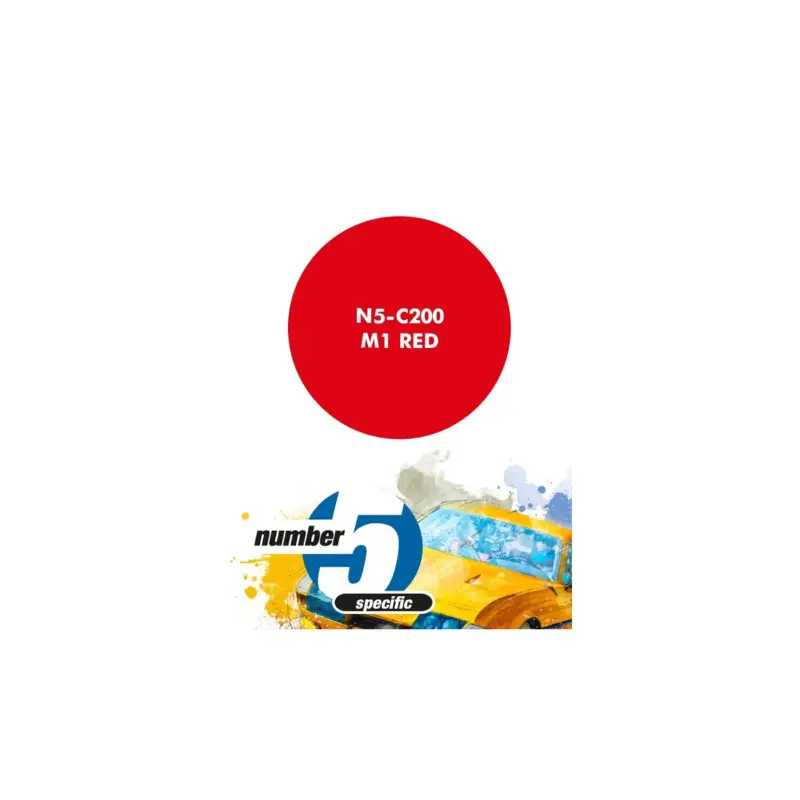 M1 red - 30ml Acrylverf Beperkt Aanbod
