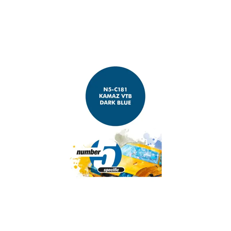 Rechtstreeks Van De Fabrikant Kamaz vtb dark blue - 30ml Acrylverf