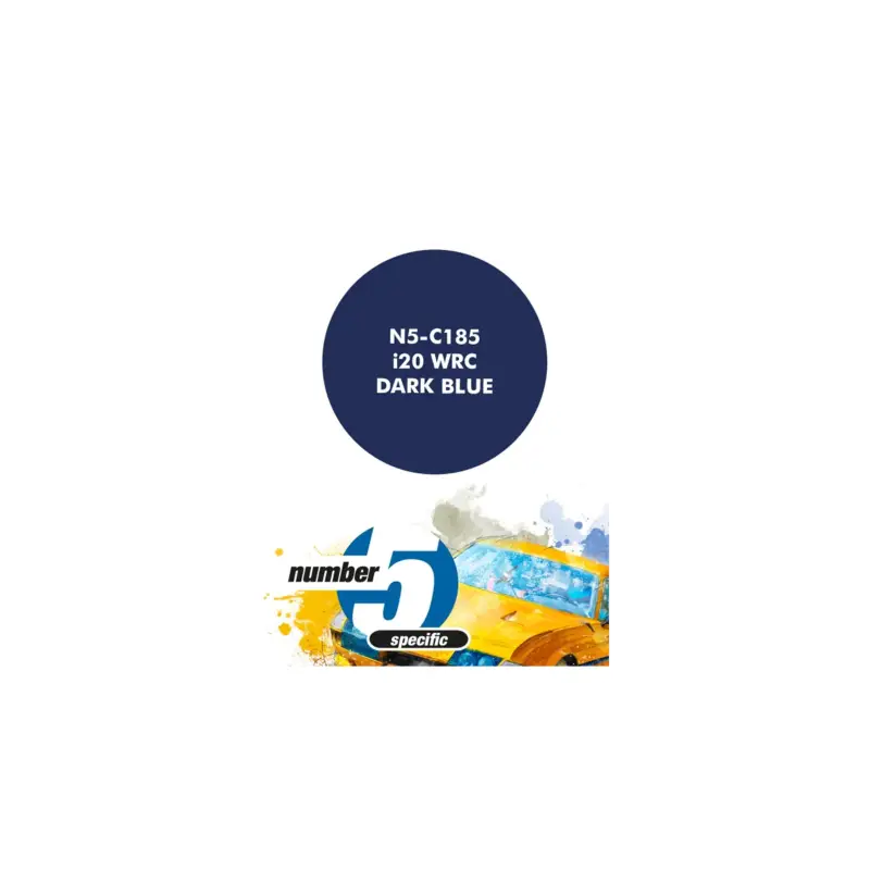 Hyundai i20 wrc dark blue - 30ml Acrylverf Flitsaanbieding