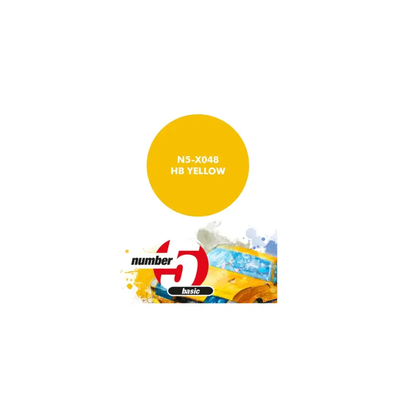 Hb yellow - 30ml Acrylverf Fabrieksprijs