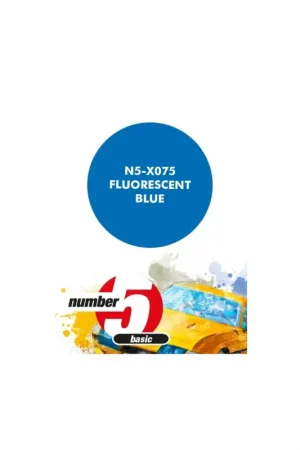 Alleen Vandaag Fluorescent blue - 30ml Acrylverf