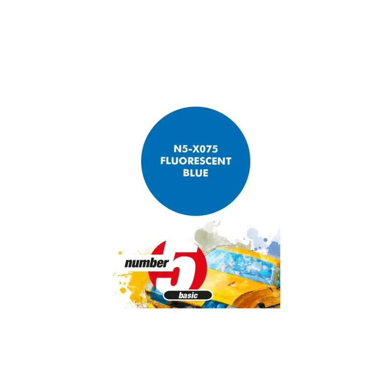 Alleen Vandaag Fluorescent blue - 30ml Acrylverf