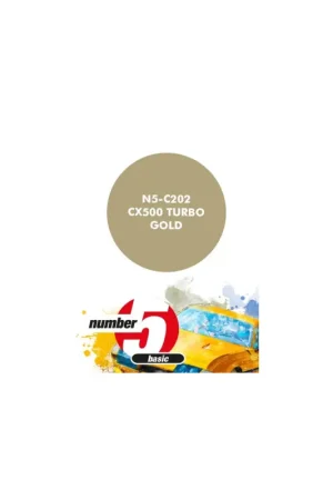 Uitverkoop Cx500 turbo gold - 30 ml Acrylverf