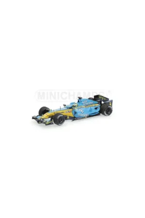 Merkproduct Renault r26 fisichella Miniatuur