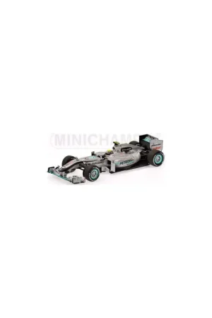 Mercedes gp w01 rosberg Miniatuur Premium