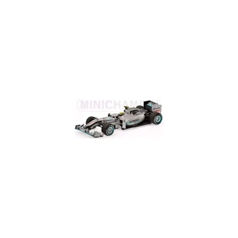 Mercedes gp w01 rosberg Miniatuur Premium