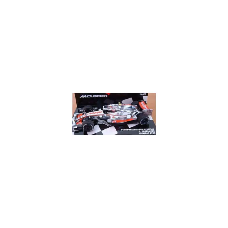 Tijdelijk Beschikbaar Mclaren mercedes showcar Miniatuur