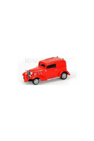 American hot rod red Miniatuur Dagaanbieding