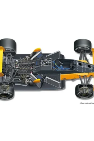 Lotus 99t 1987 monaco winner Schaalmodel Laatste Versie