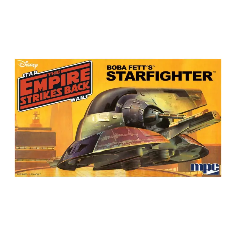 Express Levering Star wars boba fett's starfighter Schaalmodel
