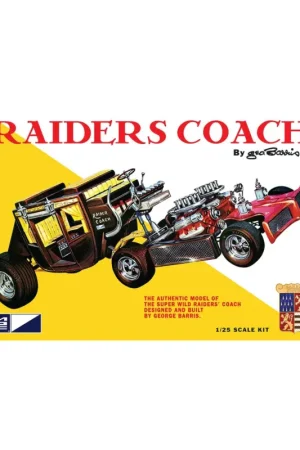 Flitsaanbieding George barris raiders coach Schaalmodel