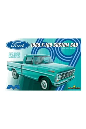 Favoriet 1969 ford f-100 custom cab short bed Schaalmodel