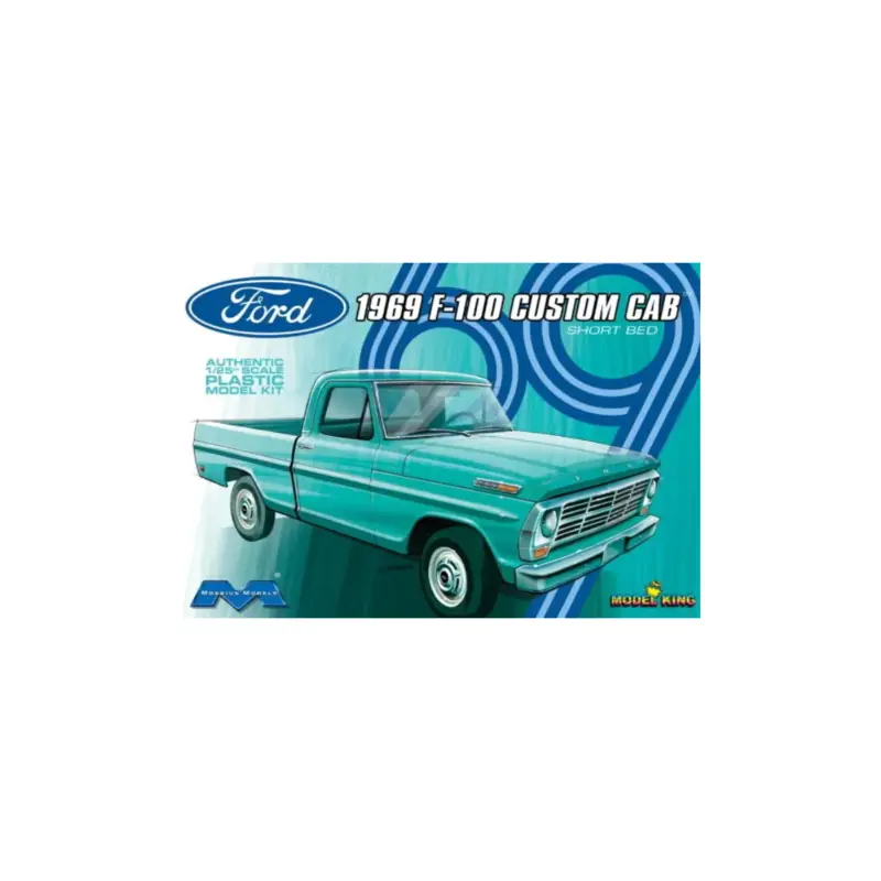 Favoriet 1969 ford f-100 custom cab short bed Schaalmodel
