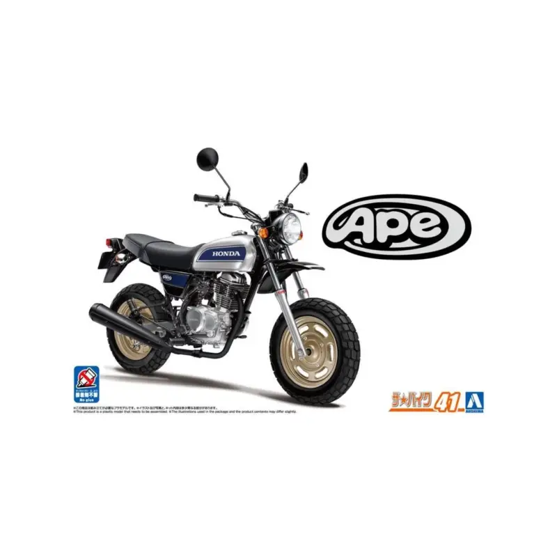 The bike honda hc07 ape 100 deluxe '08 Schaalmodel Merkproduct