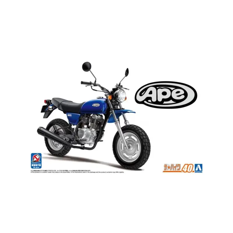 Aanbieding The bike honda hc07 ape 100'06 Schaalmodel