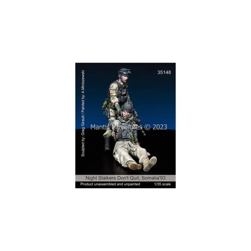 Night stalkers dont quit, somalia Figuren Hete Deal