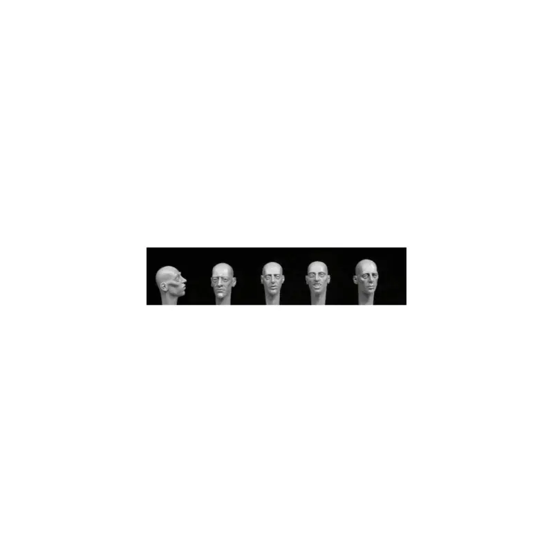 Headset starved emaciated face Figuren Snelle Levering