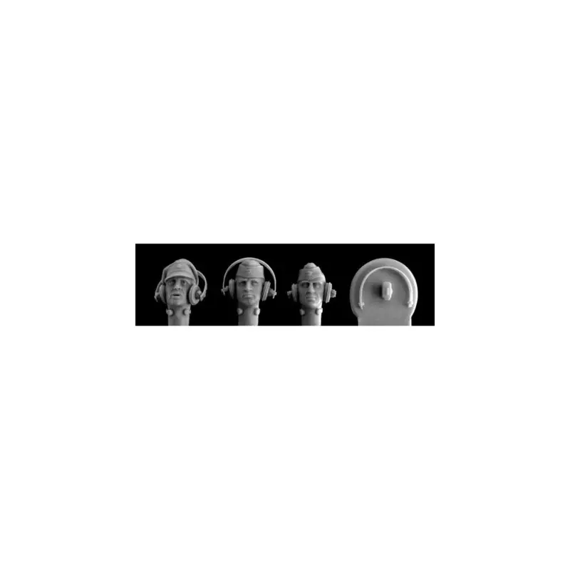 Laatste Kans Headset german ss panzer crew w/ headband Figuren