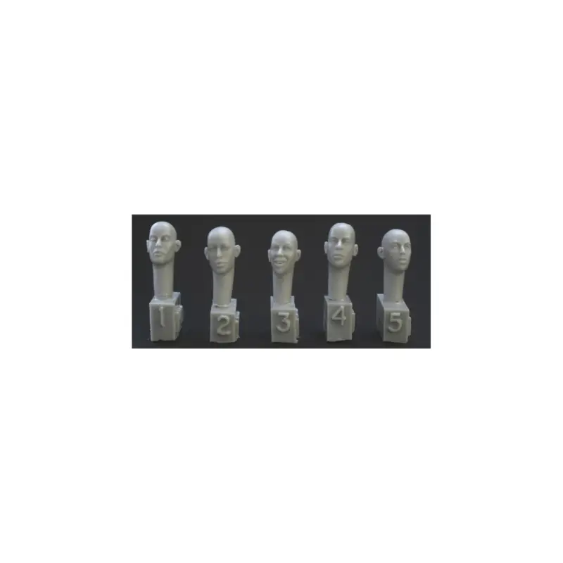 Meest Verkocht Headset 5 different female Figuren