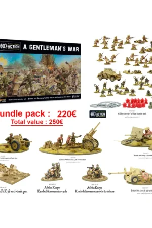 Korting Bundle gentleman's war french version big pack Figuur spellet