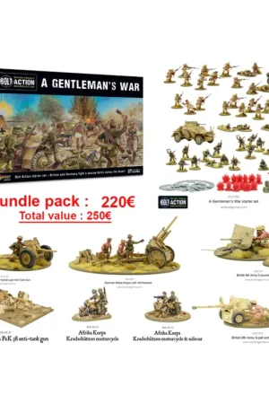 Bundle gentleman's war english version big pack Figuur spellet Aanbieding