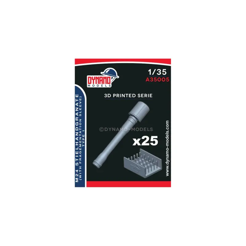 M24 stielhandgranate with fragmentation sleeve (25pcs) Snelle Levering
