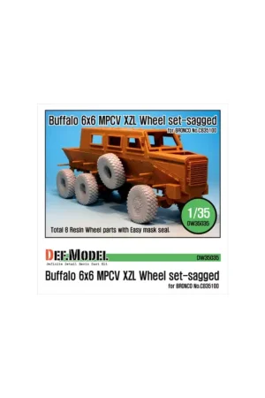 Bestel Nu Buffalo 6x6 mpcv sagged wheel bronco