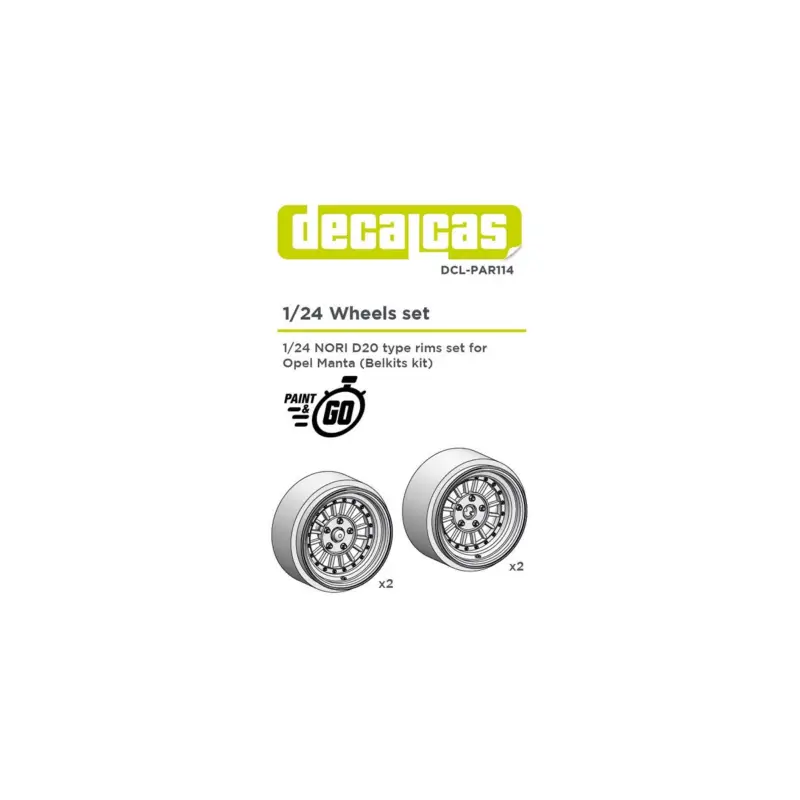 Rims for scale models : d20 15 inches (2+2 units/each) Flitsaanbieding