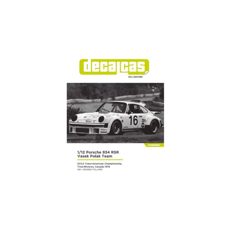 Porsche 934 rsr vasek polak team Op = Op