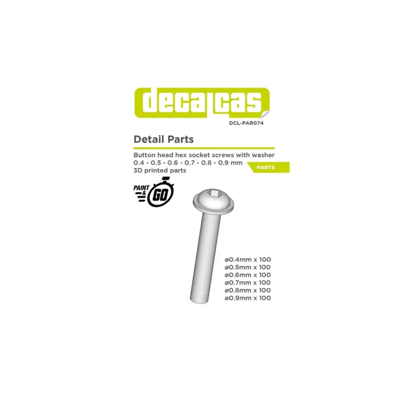 Button head hex socket screws with washer Veilige Betaling