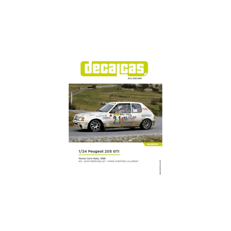 Peugeot 205 gti monte carlo rally 1988 Superprijs