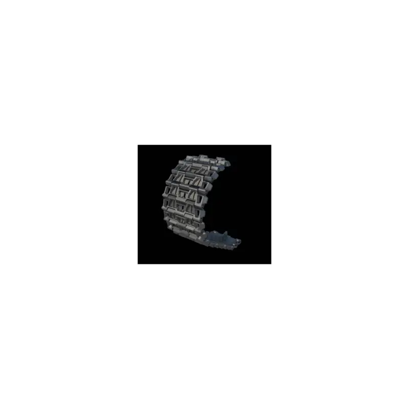 Populair 3d print resin tracks m26 persching t-80 all steel type
