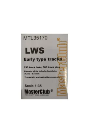 Metal tracks for lws early Beperkt Aanbod