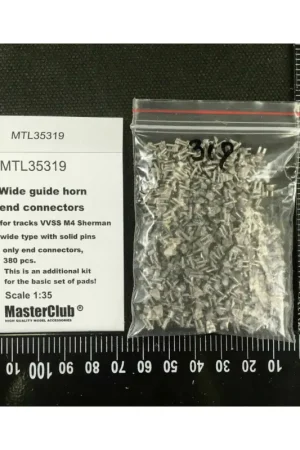 1/35 wide guide horn end connectors for track vvss m4 sherman Weekendaanbieding