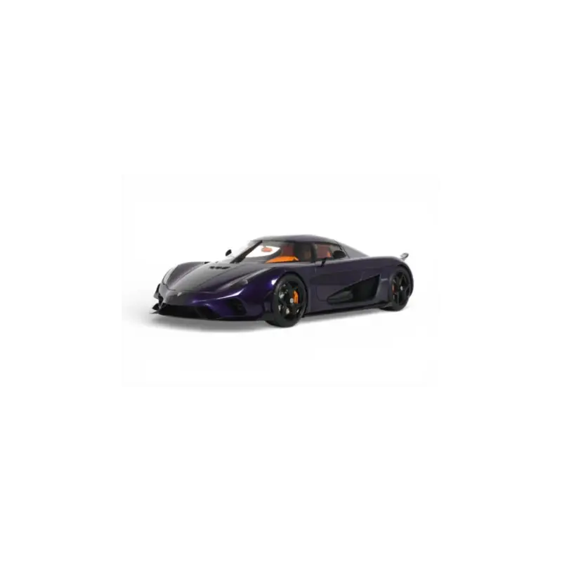 Direct Verzonden Gt spirit gt973 koenigsegg regera purple 2025 1/18 Miniatuur