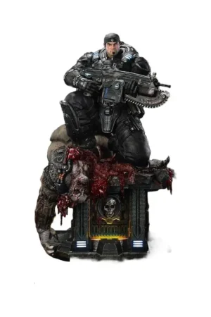 Gears of War: Reloaded statuette Real Elite Masterline Series 1/3 Marcus Fenix Ultimate Version 97 cm Gecertificeerd