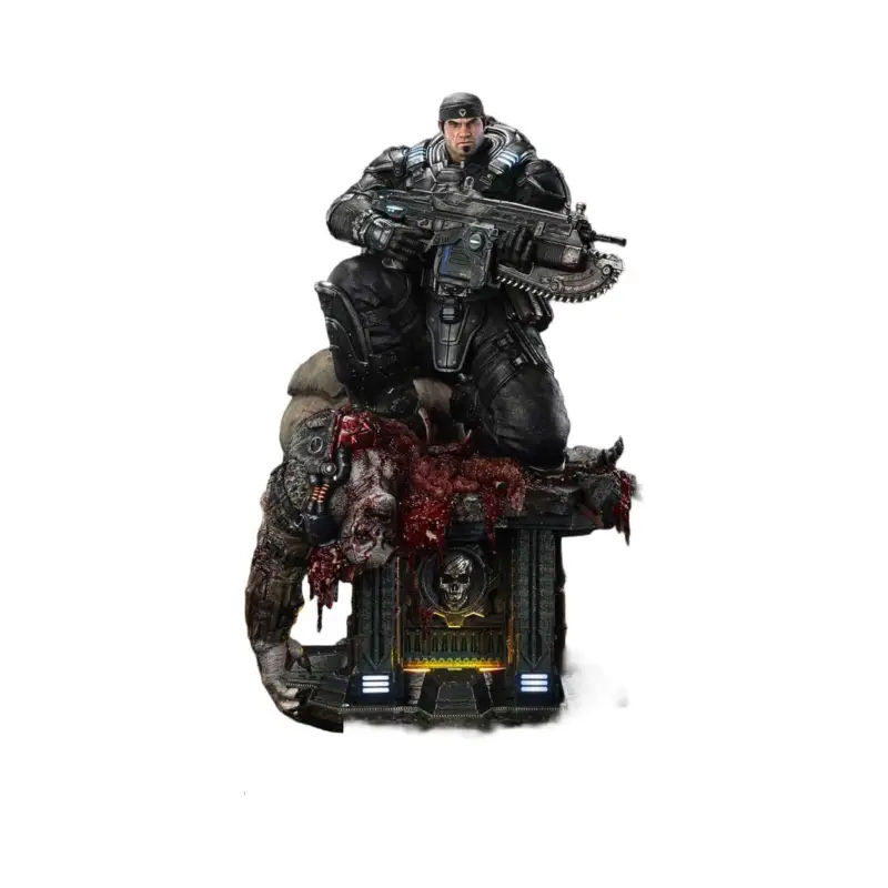 Gears of War: Reloaded statuette Real Elite Masterline Series 1/3 Marcus Fenix Ultimate Version 97 cm Gecertificeerd