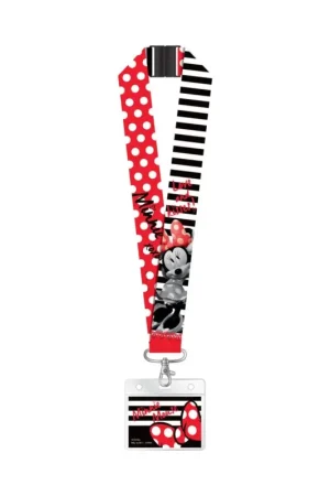 Gecertificeerd Mickey Mouse Deluxe Lanyard with Minnie Card Holder