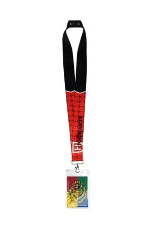 Harry Potter Deluxe Lanyard with Hogwarts Crest Card Holder Gereduceerde Prijs