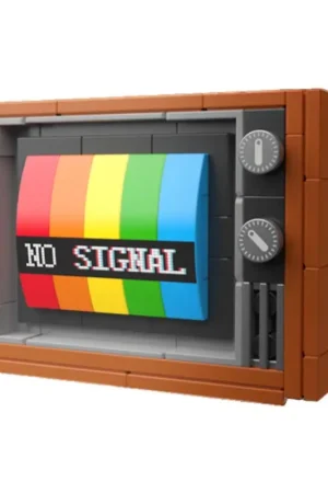 Uitverkoop POP SERIES - Construction Kit - 1970s Color Television - 132 pieces