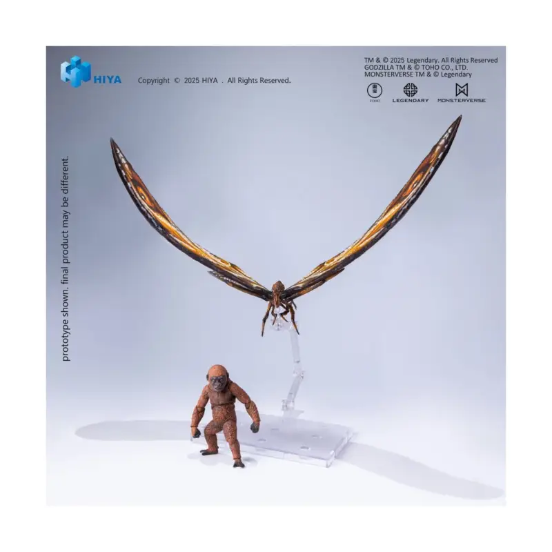 Godzilla x Kong: The New Empire figure Exquisite Basic Series Mothra Premium Set Figuurtje Finale Uitverkoop