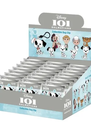 101 DALMATIANS - Series 72 - 3D Foam Bag Clip (Display 24 Pcs) Betaalbaar