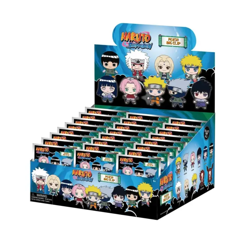 Korting NARUTO - Plush Bag Clip (Display 24 Pcs)