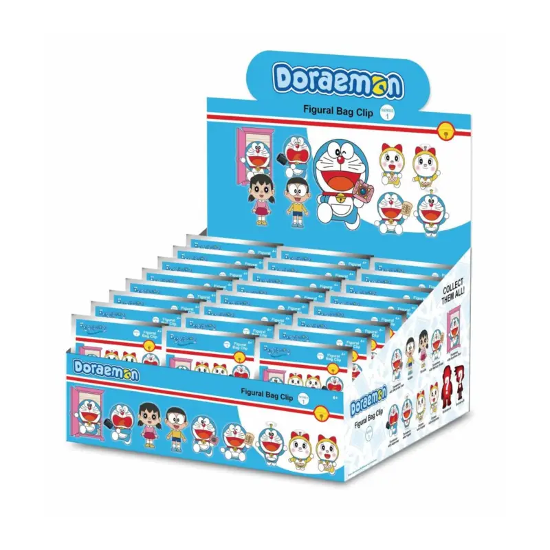 DORAEMON - Series 1 - 3D Foam Bag Clip (Display 24 Pcs) Actieprijs